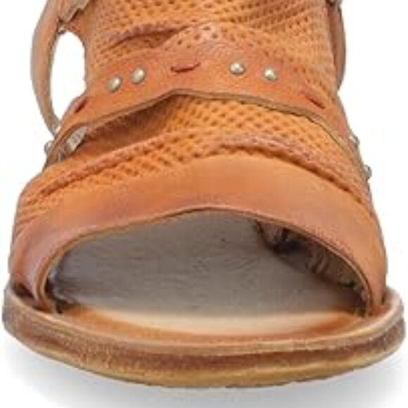 NEW MIZ MOOZ Leather Francy Flat Sandals Nutmeg for women 252 - Picture 5 of 14